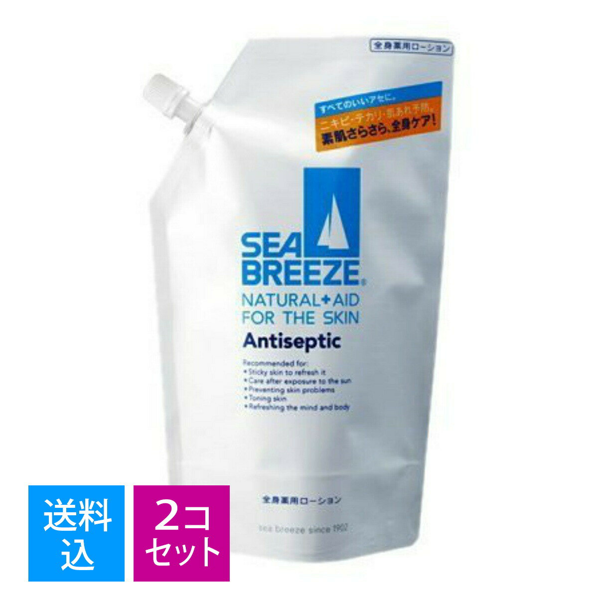 ファイントゥデイ シーブリーズ 全身薬用ローション つめかえ用 700ml ( SEA BREEZ アンティセプティック 詰替用 )