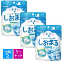 【×3個 配送おまかせ送料込】サラヤ しおまる ひんやり サイダー味 30g 暑さ対策 塩ラムネ