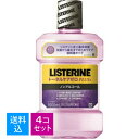 【送料込・まとめ買い×4個セット】ジョンソン&ジョンソン薬用リステリン トータルケアゼロプラス ノンアルコール クリーンミント味 1000mL