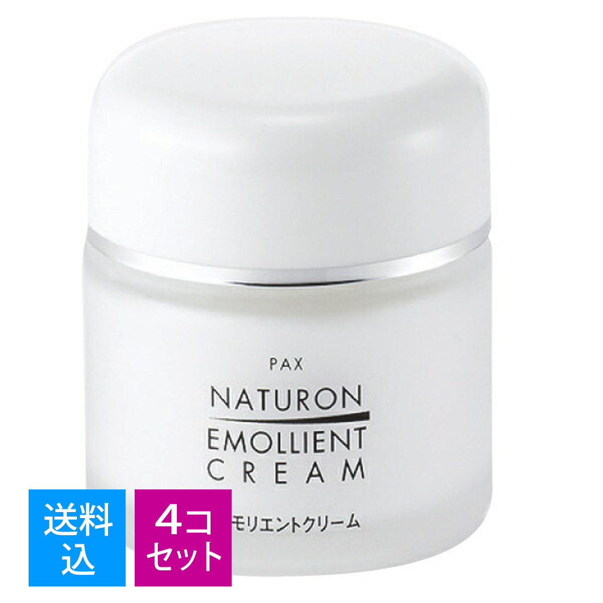 【送料込・まとめ買い×4個セット】太陽油脂 パックス ナチュロン エモリエントクリーム 35g