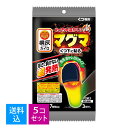 【送料込・まとめ買い3足分入×5個セット】小林製薬 桐灰カイロ マグマ 靴専用 くつ下に貼る 黒 3足分入