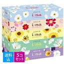 【送料込・まとめ買い150組(5箱入)×5個セット】大王製紙 エリエール イーナティッシュ 150組×5箱パック ティッシュペーパー(3)
