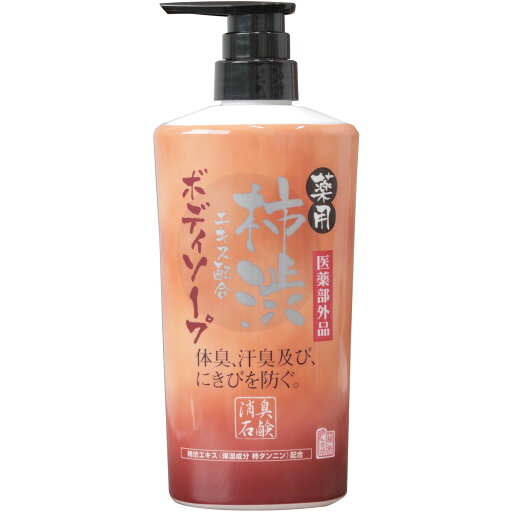 【送料込・まとめ買い×4個セット】マックス 薬用柿渋エキス配合ボディソープ(内容量: 550ML) 【送料込・まとめ買い×4個セット】マックス 薬用柿渋エキス配合ボディソープ(内容量: 550ML)