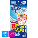 【送料込・まとめ買い6枚×10個セット】小林製薬 熱さまシート お買い得 大人用 8時間 冷却シート (6枚入) (4987072008676)(4)