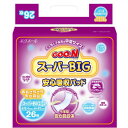 大王製紙 グーン スーパーBIG 安心吸収パッド 26枚入　15~35kg　 ( 4902011745269 )　※パッケージ変更の場合あり