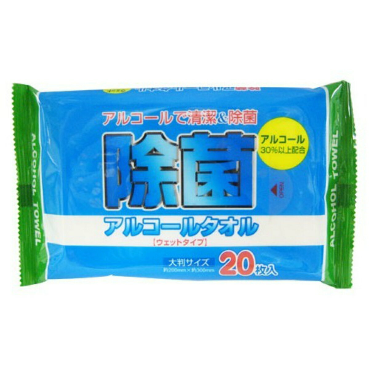 商品名：ペーパーテック 除菌アルコールタオル 大判サイズ 20枚 内容量：20枚JANコード：4580131200013発売元、製造元、輸入元又は販売元：ペーパーテック原産国：日本商品番号：101-r006-4580131200013ブランド：ジョキンアルコールタオルアルコールで清潔＆除菌アルコール濃度30％以上配合の大判サイズの除菌ウェットティッシュです。広告文責：アットライフ株式会社TEL 050-3196-1510 ※商品パッケージは変更の場合あり。メーカー欠品または完売の際、キャンセルをお願いすることがあります。ご了承ください。