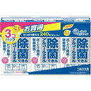 【期間限定特価・送料込・まとめ買い×8個セット】大王製紙 エリエール 除菌できるアルコールタオル つめかえ用 80枚入×3個パック