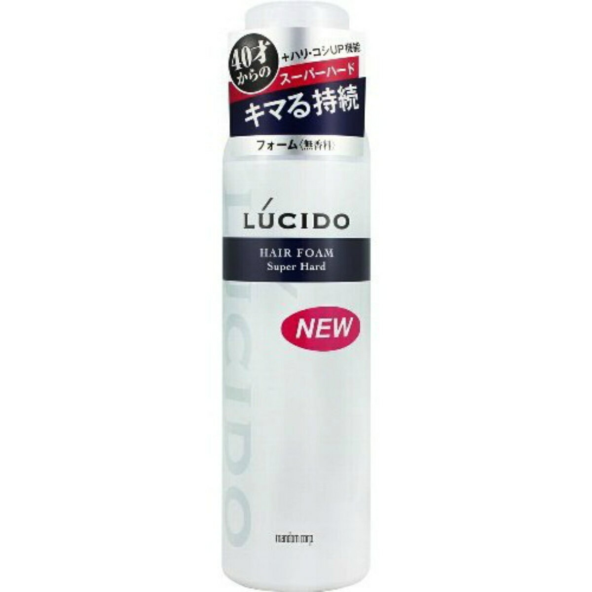 【送料込・まとめ買い×6個セット】マンダム LUCIDE(ルシード) ヘアフォーム スーパーハード (内容量:185G)