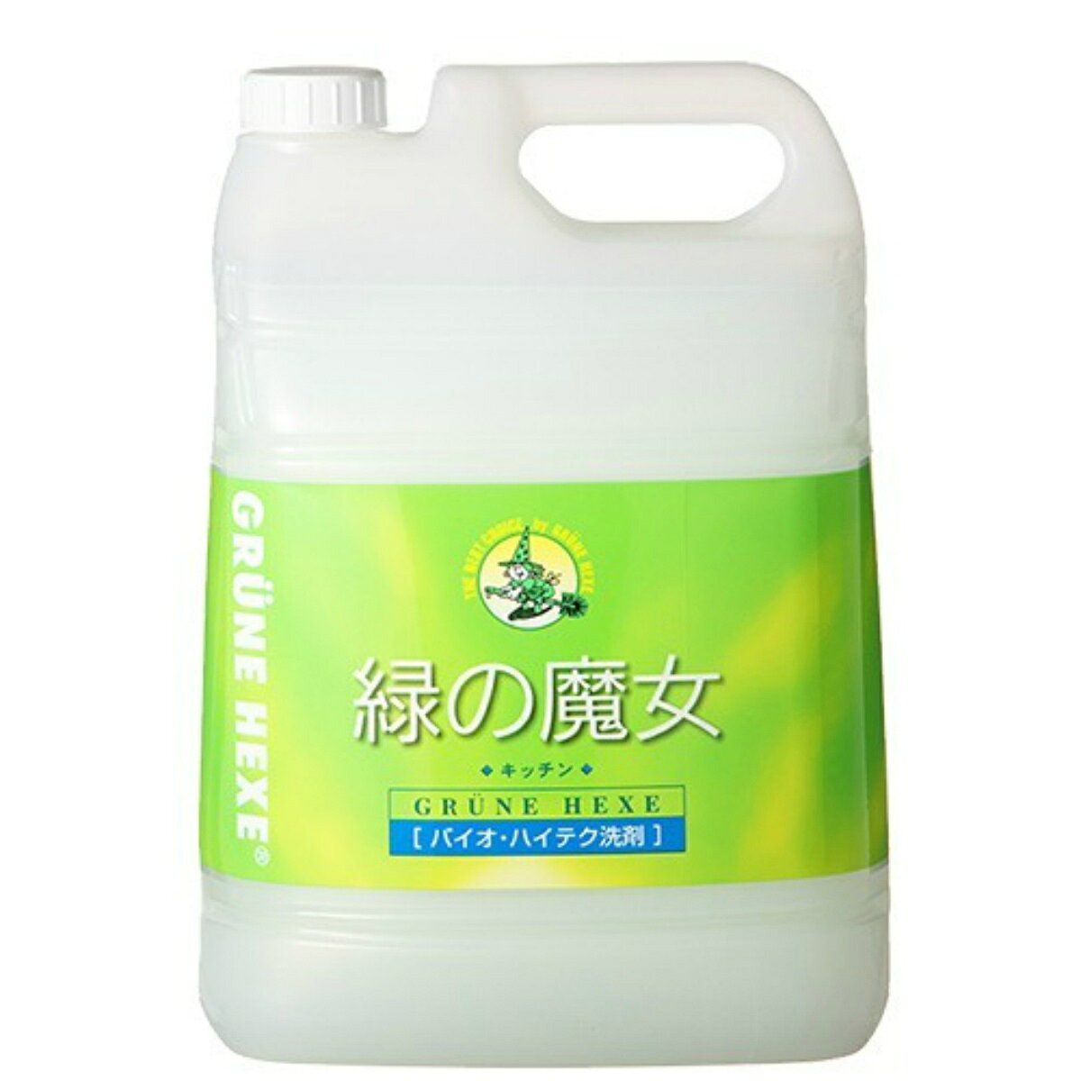 【送料込】 ミマスクリーンケア 緑の魔女 キッチン 業務用 5L (食器用洗剤) 弱酸性
