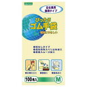 オカモト ぴったりゴム手袋 100枚入 ホワイト Mサイズ　左右兼用・極薄タイプ ( 4970520414921 )