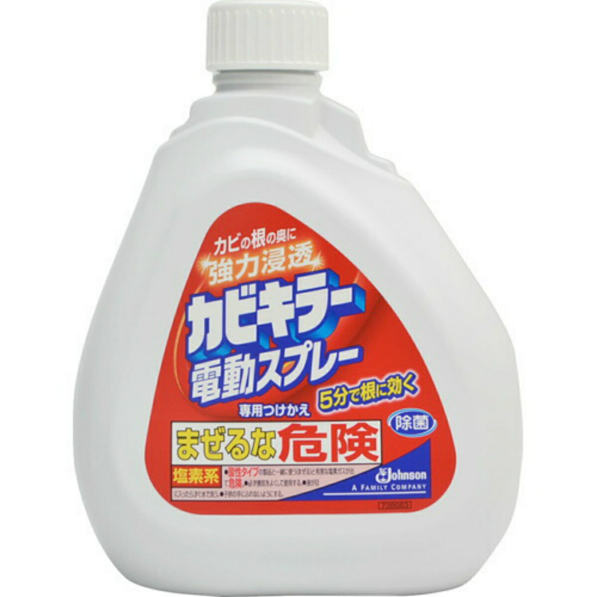 【今だけお得！数量限定セール】ジョンソン カビキラー 電動スプレー 専用つけかえ 750g