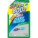 【送料込・まとめ買い×6個セット】ライオン ルックプラス バスタブクレンジング つめかえ用 クリアシトラスの香り 大容量 800ml 4903301282075 1