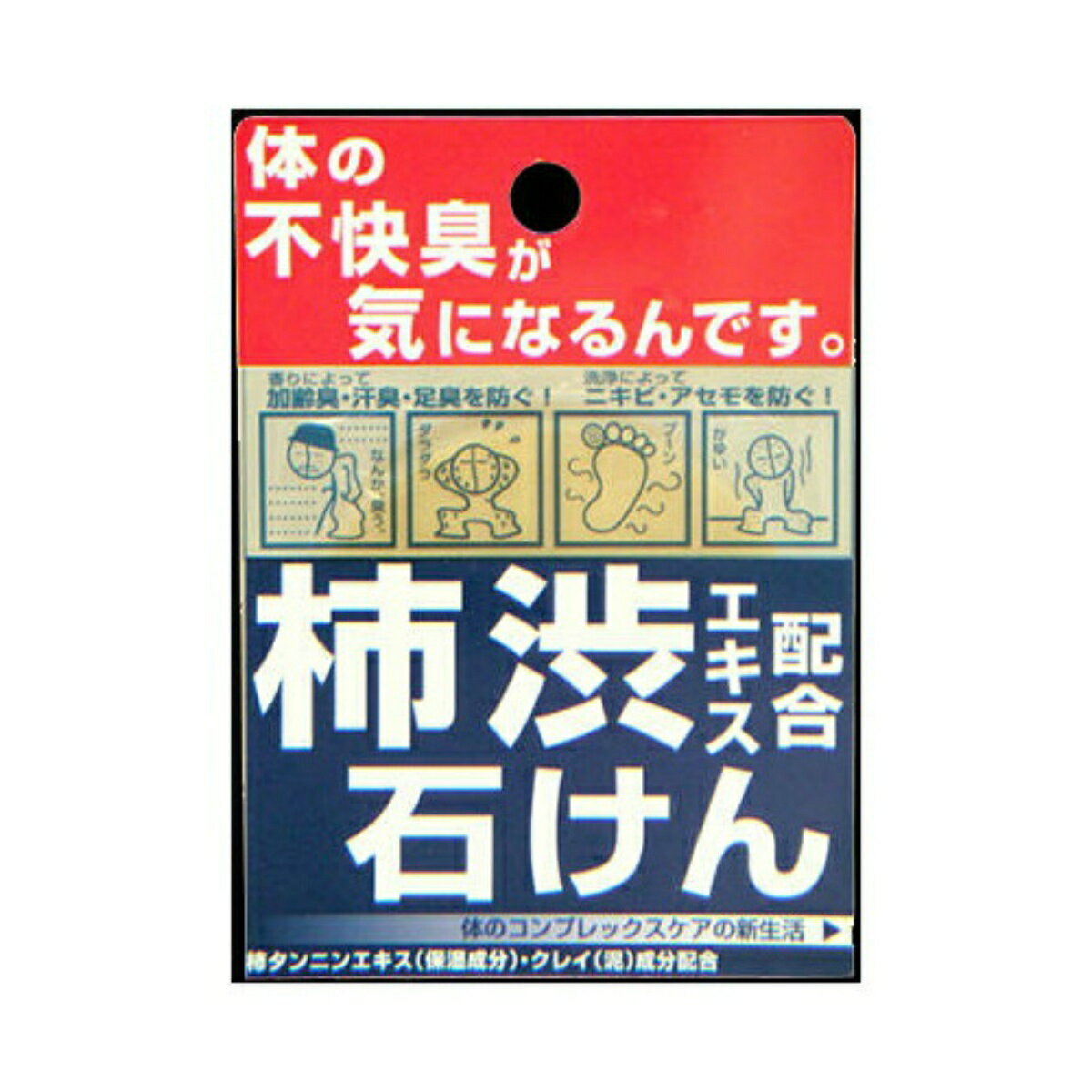 【送料込・まとめ買い×3個セット】コスメテックスローランド 柿渋エキス配合 石けん デオタンニングソープ 100g
