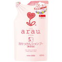 【送料込・まとめ買い×3個セット】サラヤ arau. アラウ 泡せっけんシャンプー つめかえ用 450ml