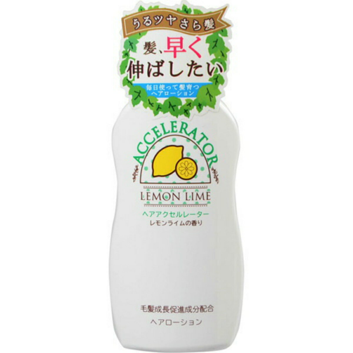 加美乃素本舗　ヘアアクセルレーターLレモンライムの香り 150mL ( 4987046120311 )