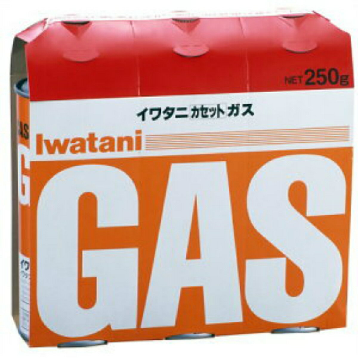 【今月のオススメ品】岩谷産業 イワタニ カセットガス カセットボンベ オレンジ 3本パック CB-250-OR 【tr_1465】