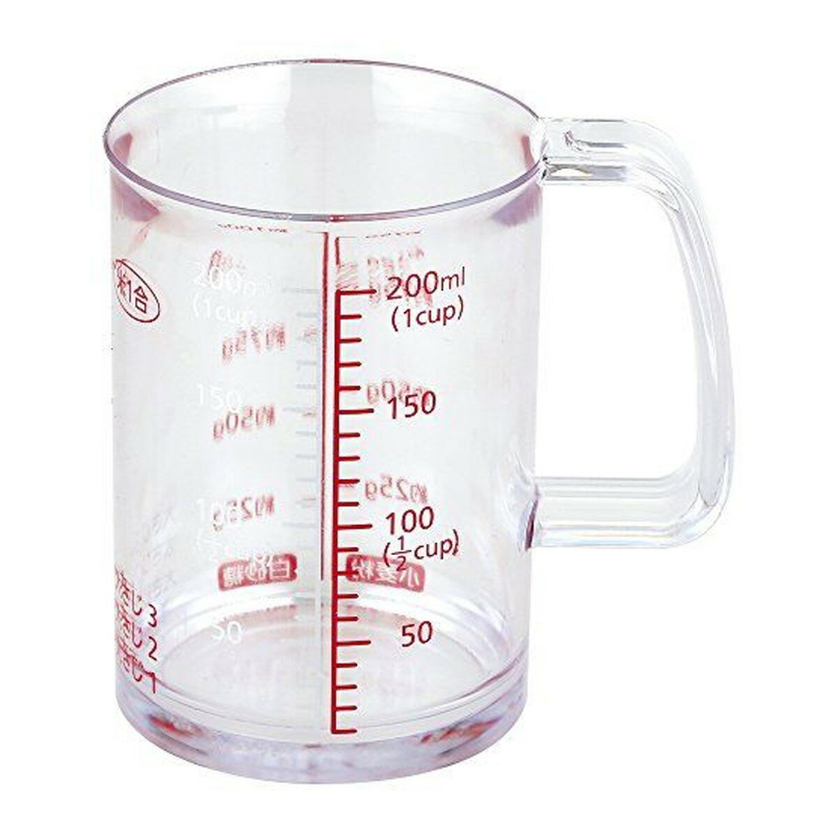 貝印 KHS どこでも注げる耐熱計量カップ 200ml DH7120