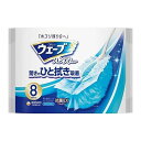 【今だけお得!数量限定セール】ユニチャーム(ユニ・チャーム) ウェーブ 取り替えシート クリスタルブルー 8枚入◇