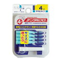 【今だけお得!数量限定セール】デンタルプロ 歯間ブラシ I字型 やや太タイプ 4(M) 4本入◇