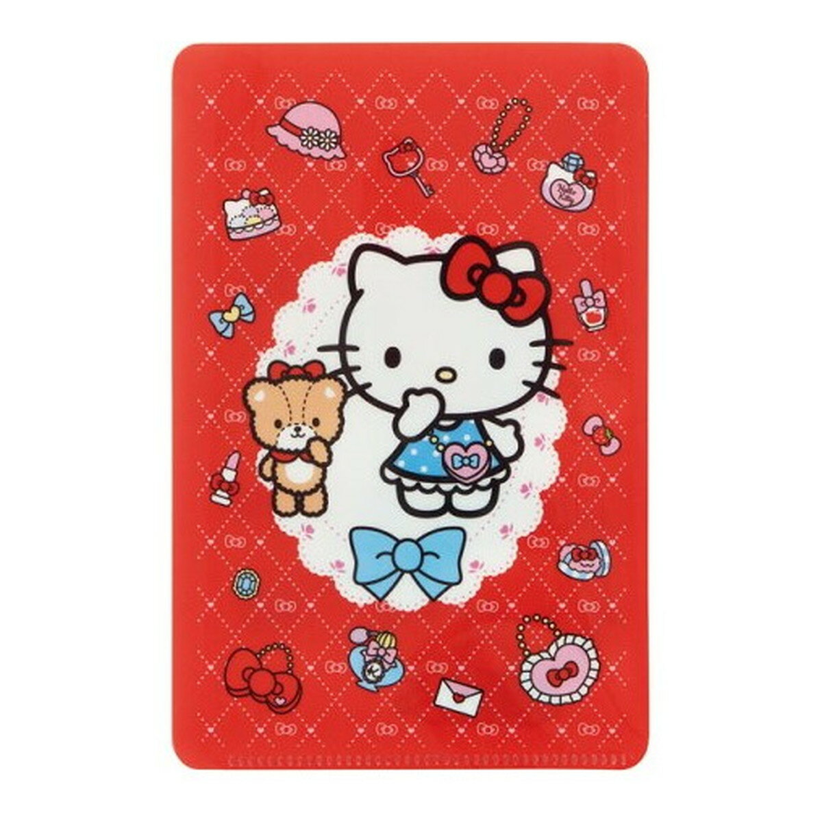 【送料込・まとめ買い×3個セット】スケーター MKC2 子供用 小さいサイズ マスクケース ハローキティ おしゃれガール