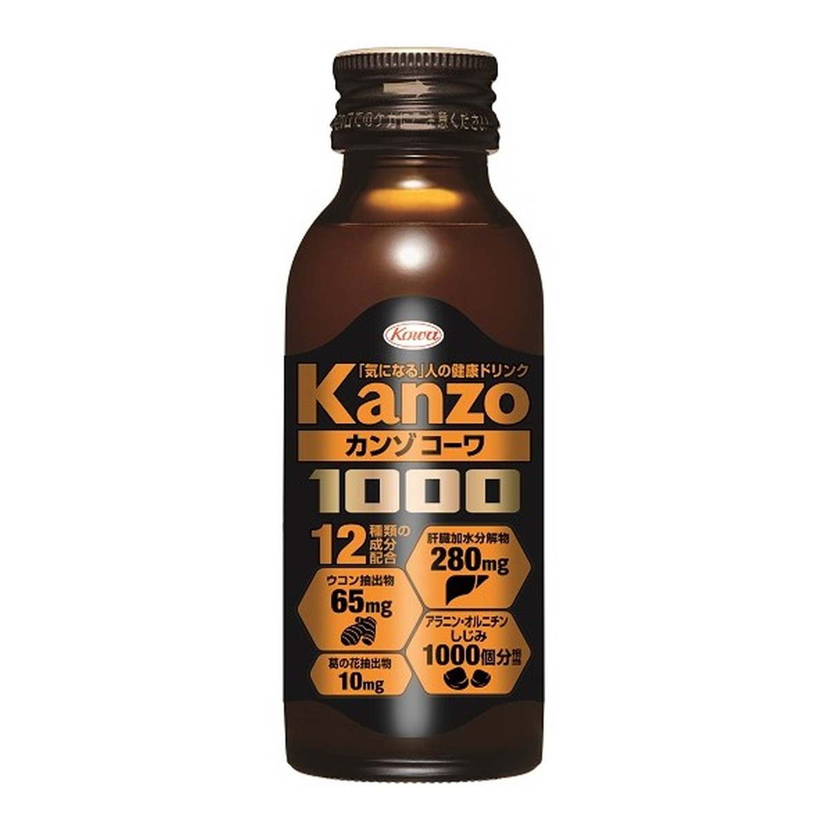【送料込・まとめ買い×6個セット】興和 カンゾコーワ ドリンク1000 （100ml）