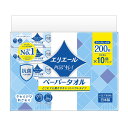 【今だけお得!数量限定セール】大王製紙 エリエールPlus+キレイ ペーパータオル コンパクトタイプ 200組×10個パック◇