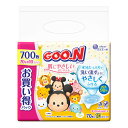 【今だけお得!数量限定セール】大王製紙 エリエール グーン 肌にやさしい おしりふき 70枚 × 10P◇