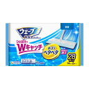 【今だけお得!数量限定セール】ユニ・チャーム ウェーブ 超保水ウェットシート フロア用 無香 大容量パック 28枚入 各社共通タイプ フロアシート◇(3)