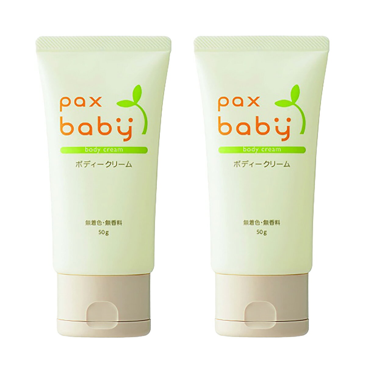 【送料込・まとめ買い×2個セット】太陽油脂 パックス ベビー ボディークリーム 50g