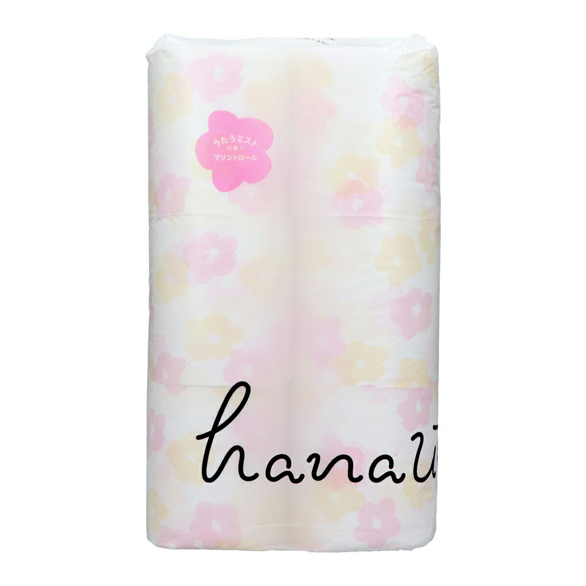 ＼期間限定ポイントアップ／ 西日本衛材 hanauta ハナウタ プリント 12ロール ダブル うたうミストの香り トイレットペーパー 【AL2602-point-2】(3.0)