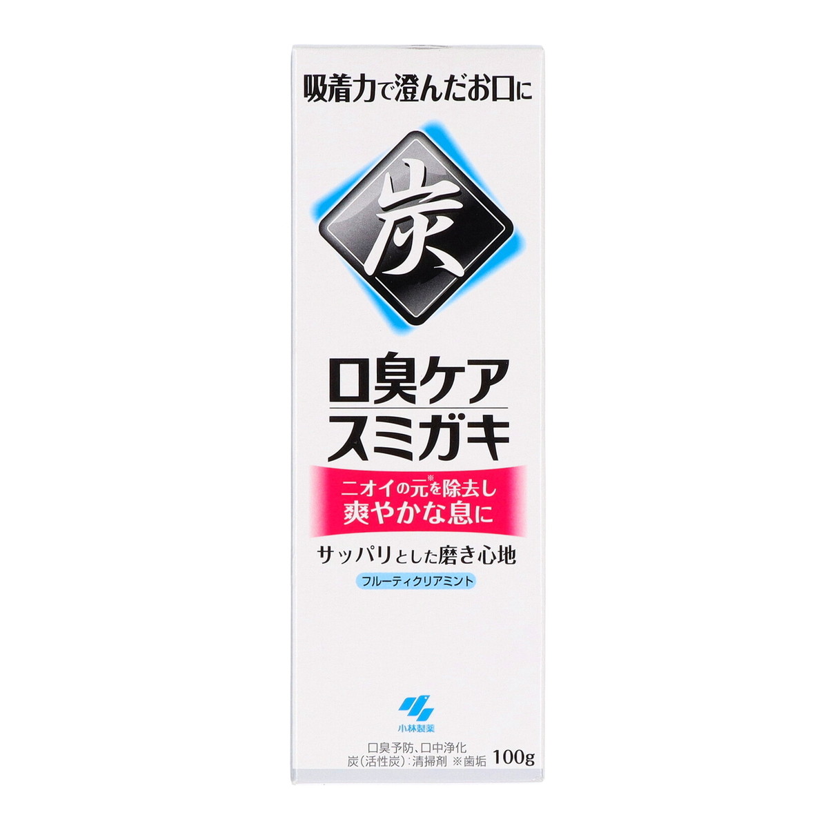 【×2個 配送おまかせ】小林製薬 スミガキ 炭配合100g 歯みがき