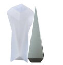 【在庫限りSALE★780円→390円】シリコンモールド オルゴナイト リングスタンド 指輪置き 錐 シリコン モールド アロマストーン 石膏 石鹸 アロマキャ...