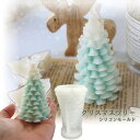 【5/15 20:00★全品10%OFFクーポン配布】キャンドル モールド クリスマスツリー クリスマス ツリー もみの木 シリコンモールド アロマストーン ア...