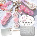 【マラソン中最大1000円OFF★クーポン多数】シリコンモールド 肉球 ヘアピン レジン モールド シャカシャカ ppシート付き ヘアアクセサリー ヘアクリップ...