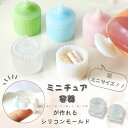 【5/16限定★2点購入で5%OFF】【超ミニサイズの容器が作れる!】シリコンモールド ミニチュア レジン 瓶 ボトル キーホルダー パーツ レジン型 UVレジ...