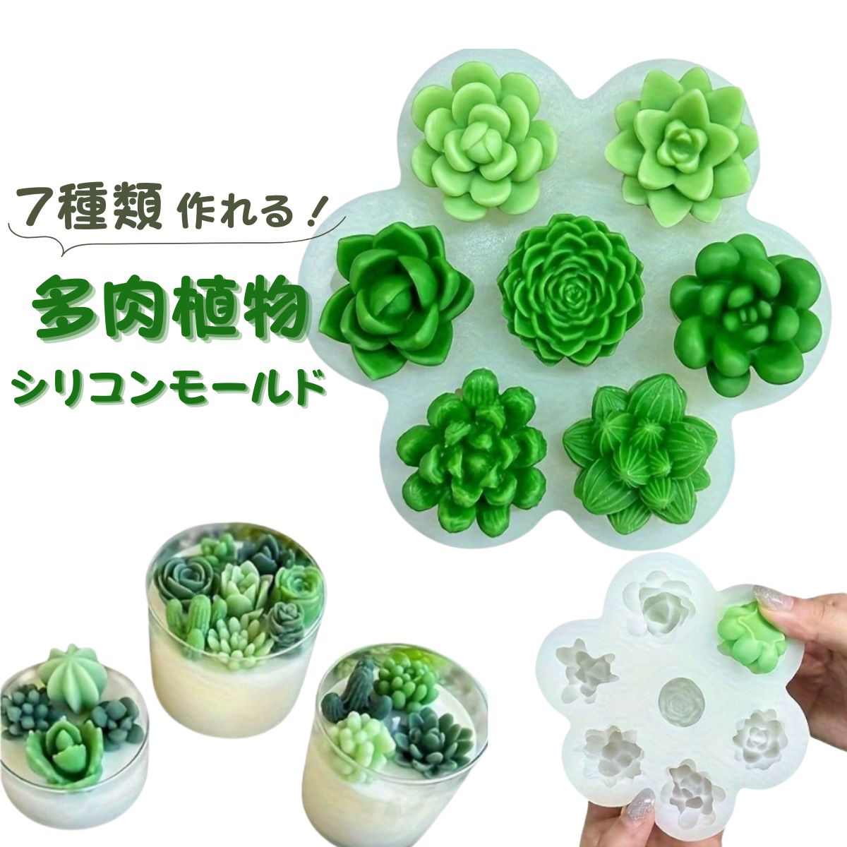楽天市場】シリコンモールド サボテンの通販