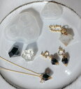 【5/16限定★2点購入で5%OFF】シリコンモールド レジン アクセサリー 天然石 宝石 鉱石 ダイヤモンド パーツ チャーム キーホルダー エポキシ樹脂 レ...
