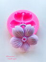 【在庫限りSALE★780円→530円! 】シリコンモールド レジン 花 アロマストーン アロマワックスサシェ アロマキャンドル キャンドル 粘土型 レジン型 エポキシ樹脂 ハンドメイド 親子 子供 初心者 クラフト用 型枠