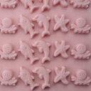 【5/15 20:00★全品10%OFFクーポン配布】シリコンモールド 貝 貝殻 海 夏 マリン 装飾 サシェ アロマストーン 石膏 アロマキャンドル モールド...