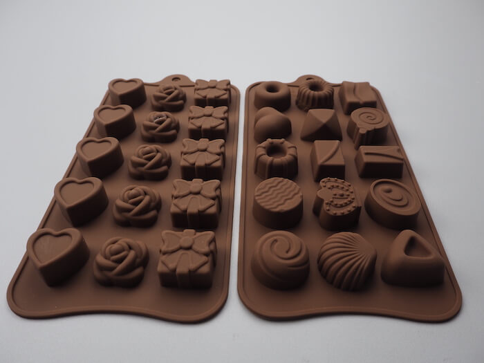 【在庫限りSALE★572円→340円】シリコンモールド ハート 花 お菓子 貝 チョコ 2点セット アロマストーン アロマキャンドル キャンドル装飾 レジン型 エポキシ樹脂 石膏 ハンドメイド クラフト用 型枠 myrtille-craft-10000665 Myrtille Craft 楽天市場店 サンプル画像2