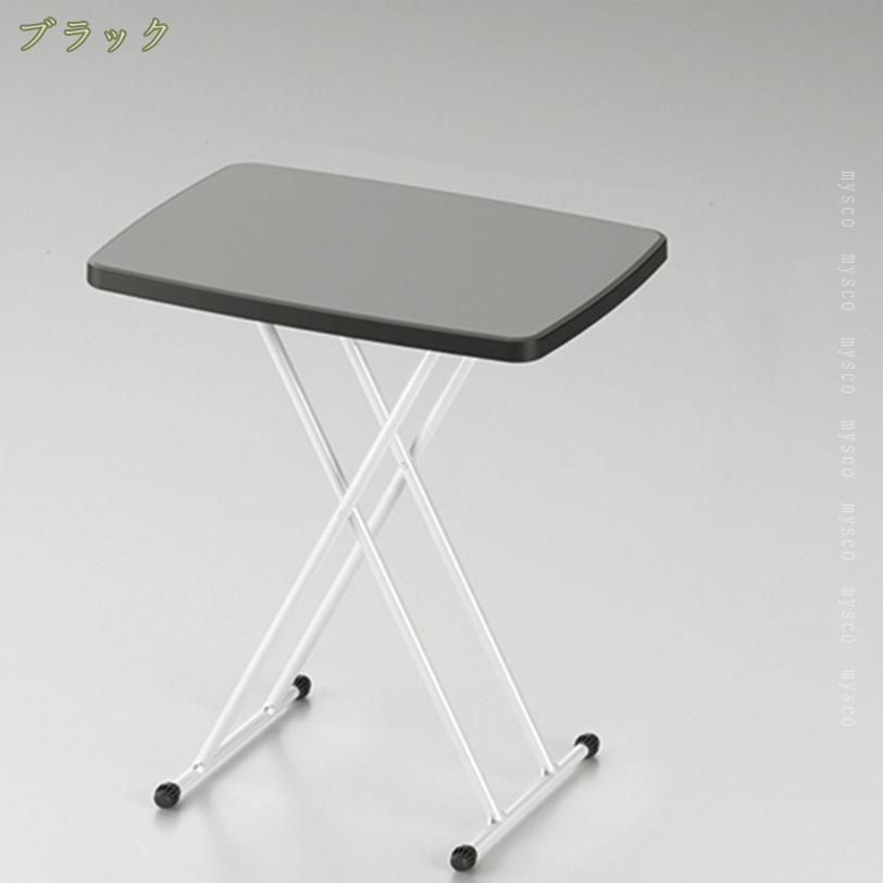 1000円OFFクーポン 折りたたみテーブル デスク 完成品 組み立て不要 軽量 省スペー...