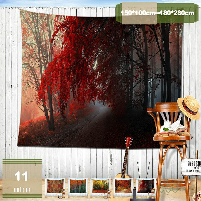 300円OFFクーポン 冬の雪景 山の景色 大木 松 林 自然 夕焼け 森の中 森林 タペストリー リモートワーク壁紙 背景 模様替え オシャレ 杉 冬の雪山 プリント 植物デザイン 布ポスター アートタペストリー 美しい カーテン テーブルクロス 用途 mysco