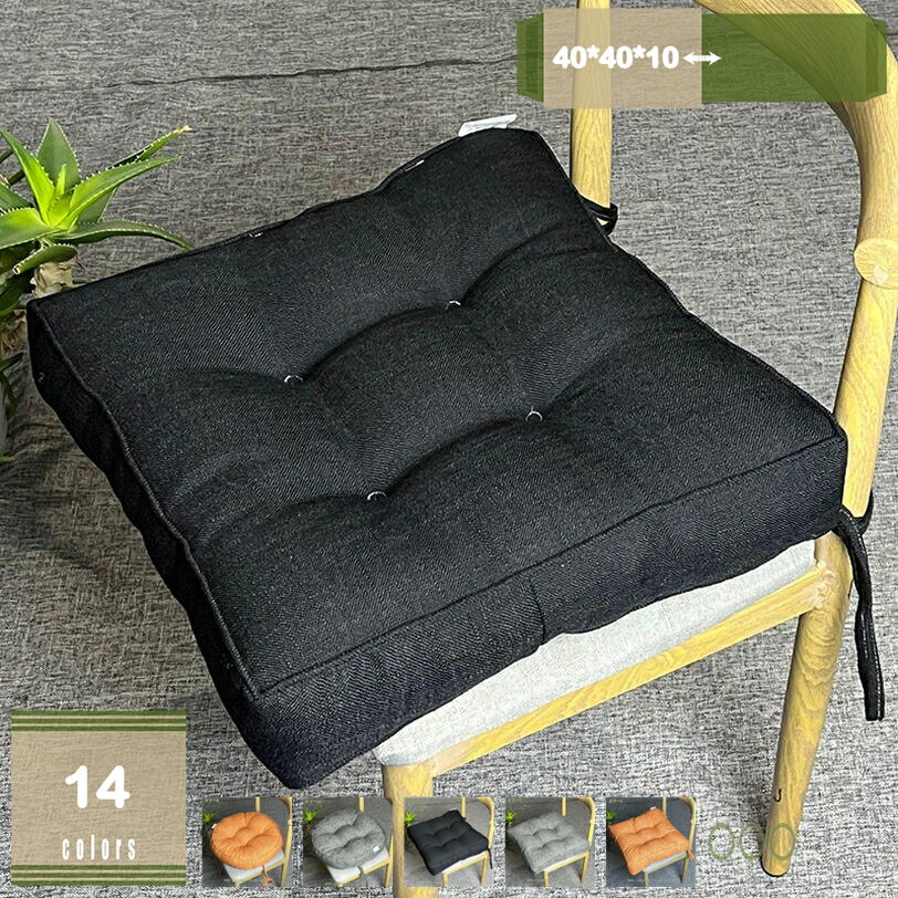 樂天商城 - 500円OFFクーポン 座布団 椅子 クッション 厚め ダイニングチェア用クッション シートクッション ふわふわ おしゃれな座布団 ダイニング チェア用 四季通用 洗える 北欧 滑らない 通気性 座り心地いい チェアパッド 模様替え mysco