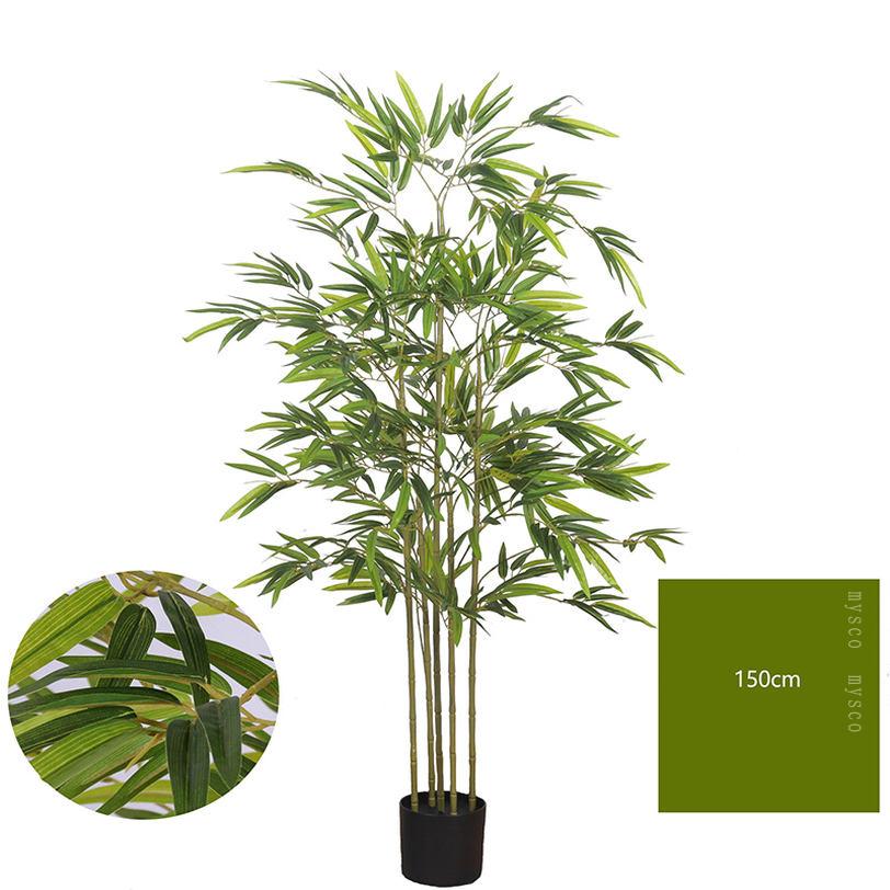 1000円OFFクーポン フェイクグリーン バンブー お手入れ不要 人工竹の木 フェイク竹植物 リアルな人工植物 フェイクツリー インテリアグリーン 人工観葉植物 盆栽 造花 室内 簡単保 水やり不要 害虫駆除不要 観賞用人工竹盆栽 鉢植え 植木 オフィス 庭 リビングルーム mysco