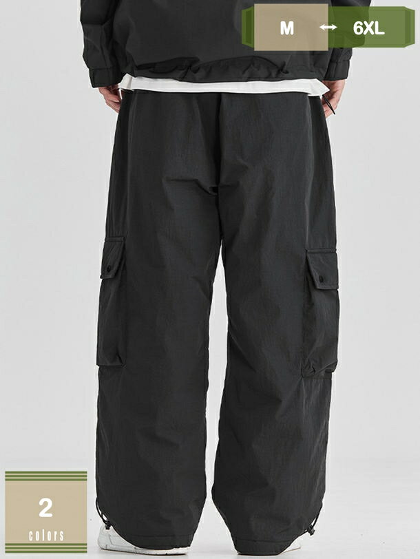 1000円OFFクーポン ダウンパンツ メンズ 暖かい ダウン入れ ズボン 防寒 細身 ジョガーパンツ ストレート ロングパンツ 防水 防風 ストレッチ ゆったり ゴルフパンツ ウエストゴム アウトドア 登山 釣り 旅行 キャンプ 秋冬 mysco