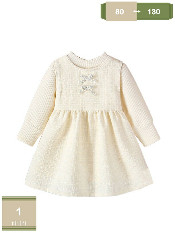 777円OFFクーポン ワンピース 長袖 女の子 キッズ 春 秋 冬 子供服 Aライン ピアノ 発表会 カジュアル フォーマル ナチュラル 結婚式 かわいい ジュニア ガールズ おしゃれ 旅行 入学式 入園式 卒園式 七五三 2点セット mysco