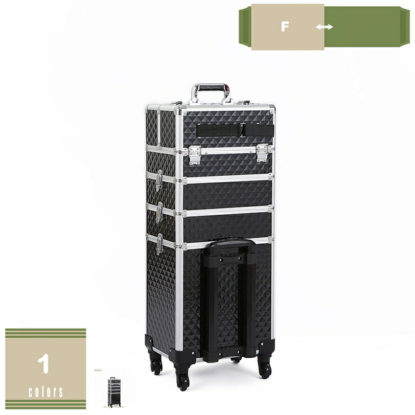 1000円OFFクーポン キャスター付き メイクボックス コスメボックス メイクキャリーケース プロ 大容量 化粧箱 薬箱 救急箱 鍵付き 収納ケース ジュエリーケース 美容師 メイク道具 収納 プレゼント 贈り物 収納ボックス ネイル キャリーボックス mysco