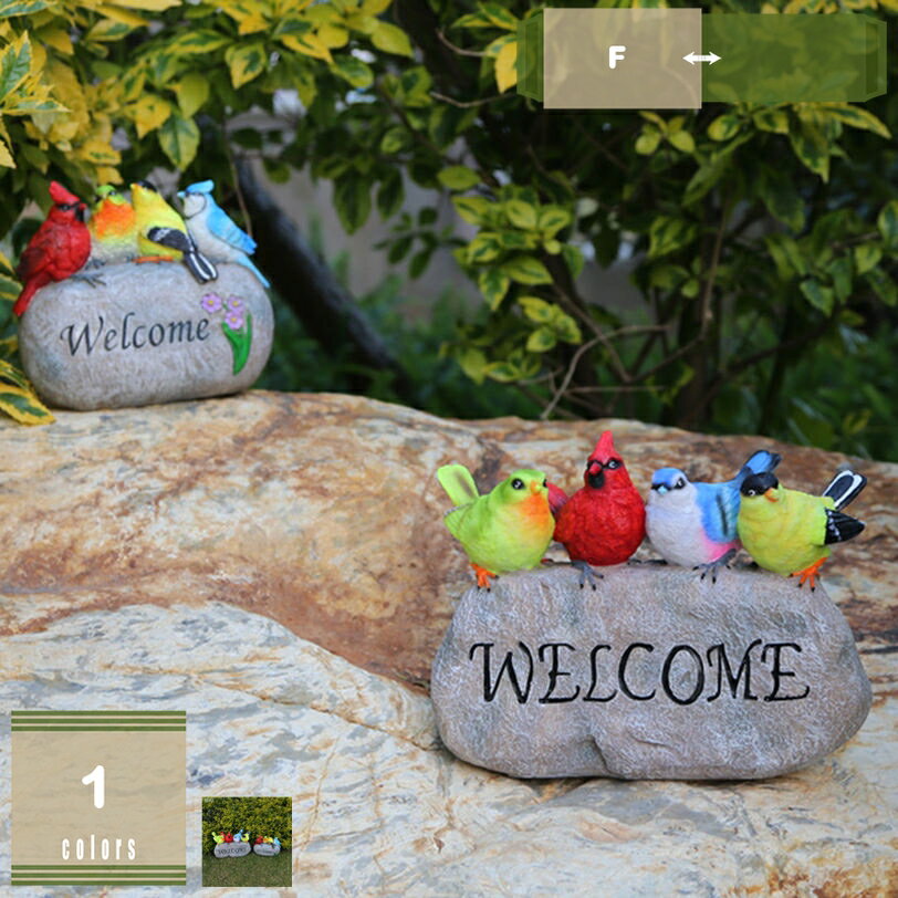 1000円OFFクーポン ガーデニング 鳥 置物 可愛い インテリア アニマルオブジェ 雑貨 オーナメント おしゃれ 動物 ガーデン 庭 芝生 屋外 玄関 出窓 階段 ガーデンオーナメント 癒しグッズ 防水 花壇の置物 デコレーション ギフト 記念品 mysco