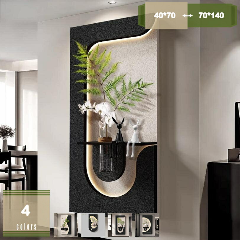 1000円OFFクーポン オープンシェルフ 壁掛けラック リビング ダイニング ベッドルーム 寝室 ソファ背景..