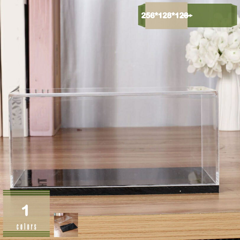 コレクションケース 一体式 透明アクリル製 車模型 フィギュア ミニチュア収納用 防塵 ショーケース 卓..